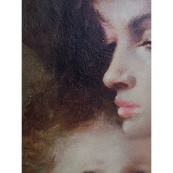 Vintage A. Pentitini Mother & Child Print – 14×16 Framed – 1960s-70s - Picture 5 of 5